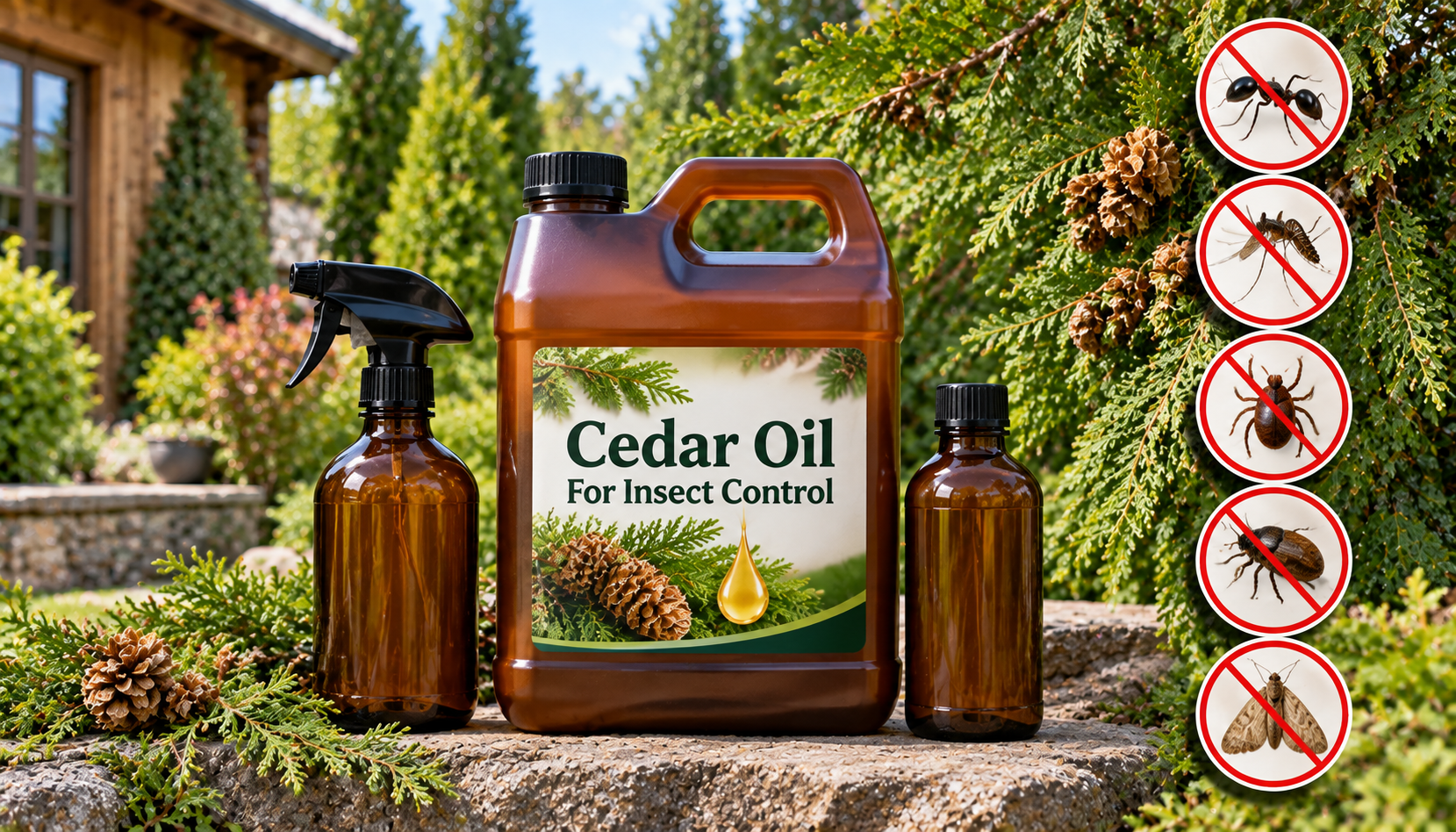 Best Cedar Oil For Insect Control