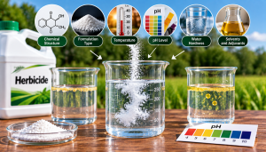 What Determines Herbicide Solubility?
